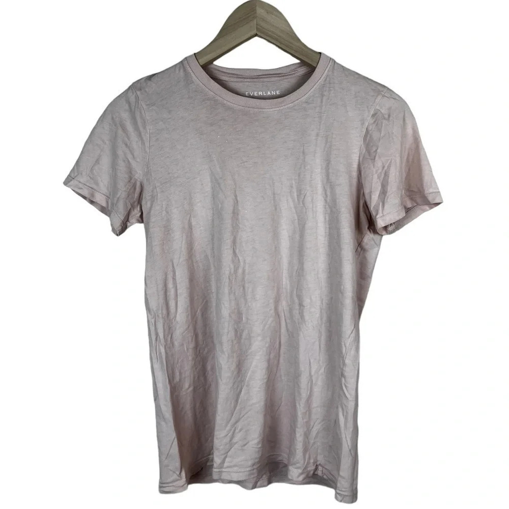 Everlane • Pink Supima Cotton Tee